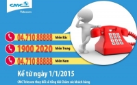 CMC Telecom thay đổi số Tổng đài hỗ trợ