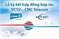 CMC Telecom k‎ý kết hợp đồng hợp tác với VCTV